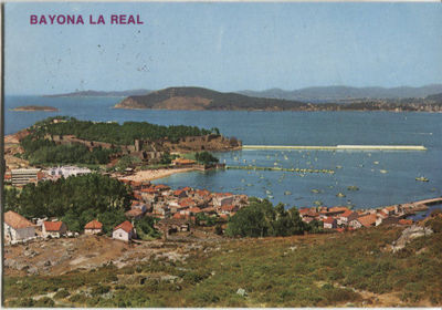 Alte Postkarte - Bayona la Real