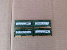 LOT OF 4 SAMSUNG 4GB 1RX8 PC3L-12800S DDR3-1600MHZ RAM M471B5173DB0-YK0 N6-4(3)