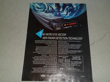 VARIOUS VINTAGE 1986 BEL RADAR DETECTOR AD / ARTICLES HUGE VARIETY