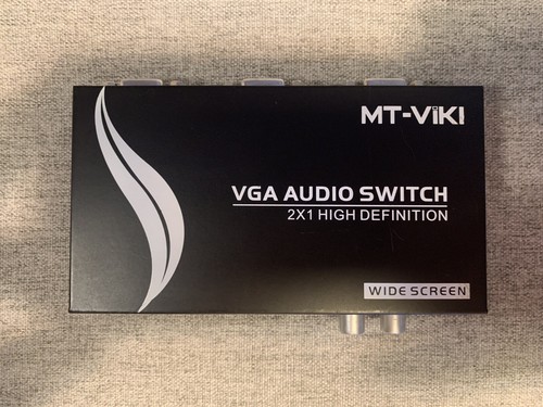 📺 MT-VIKI - 2X1 HD VGA Audio Splitter - Picture 2 of 6