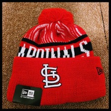 ST LOUIS CARDINALS MLB BASEBALL BEANIE HAT.