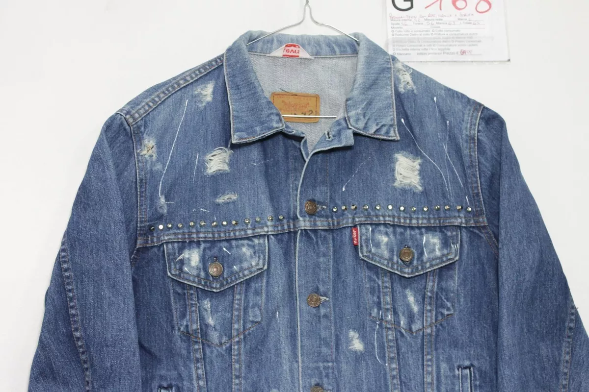 Giacca jeans cheap uomo levi's