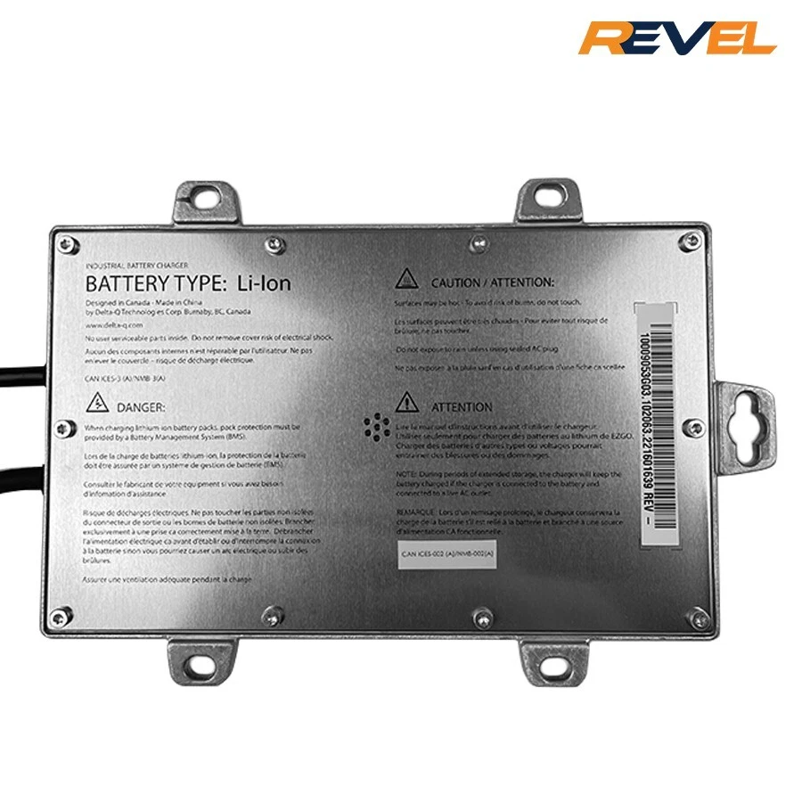 EZGO Lithium Golf Cart Charger for 2021+ EZGO RXV, Liberty, Express S2/S4/S6/L6 Foto 4 de 4