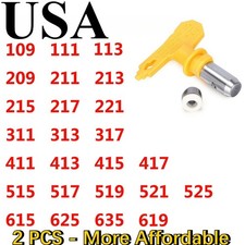 Airless Spray Gun Tips Nozzle for Titan Wagner Paint Sprayer Tool 109 - 635