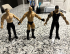 WWE Wrestling Action Figures Mixed Lot of 3 - HBK, Goldberg, Undertaker — photo 1