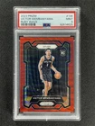 2023-24 Panini Prizm Victor Wembanyama #136 Red Wave Prizm Rookie RC PSA 9 MINT