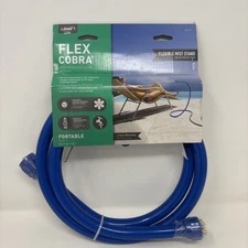 Orbit Flex Cobra Cooling Mist Stand / Garden & Flower bed misting  Royal blue