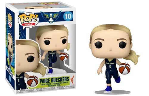 Funko POP! WNBA #10 Paige Bueckers Dallas Wings Vinyl Figure In Stock