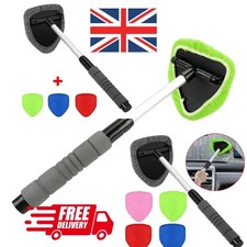 Windshield Cleaning Tool Kit Car Window Glass Wiper Cleaner Brush Set Extendable