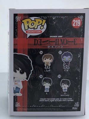 Funko POP! Animation Death Note L with Cake #219 Hot Topic