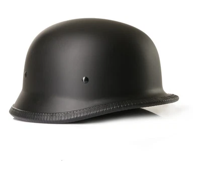 CITOMERX Halbschalenhelm Chopperhelm Brain Cap CMX German Easy Rider schwarz M