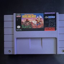 An American Tail: Fievel Goes West on Authentic Super Nintendo SNES game