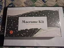 Macrame Kit, Cozyside, Shelf, Coaster, Feather Macrame Kit, new sealed Box