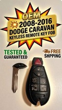Oem 2008-2016 Dodge Caravan Keyless Remote Key Fob Oem 2008-2016 Dodge Caravan Keyless Remote Key Fob