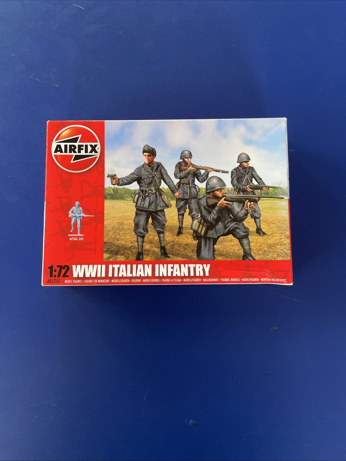 Airfix Toy Soldiers WW2 Italian Infantry 1/72 Scale Unopened Box