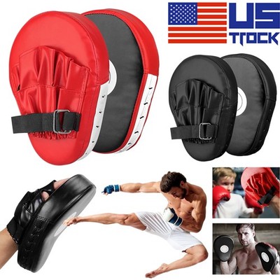 1/2PCS Boxing Hand Target Curved Mitts Training Gear Punching Mitts Boxing