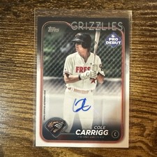 Cole Carrigg PD-9 Plus 50 Rockies Cards - Charlie Condon First Included!