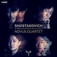 Chostakovitch: String Quartets 3 No. 8 Von Novus Quartet | Cd | Zustand Neu