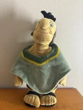 Emperor's New Groove Pacha 8" Stuffed Bean Bag Plush Toy Disney Store 2000
