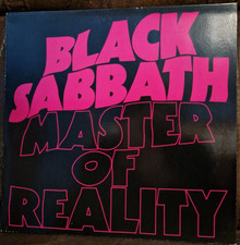 Black Sabbath - Master Of Reality LP UK 1985 Castle Comm Ozzy Osbourne Metallica