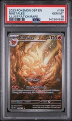 Ninetales 199/197 Illustration Rare Obsidian Flames