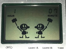Nintendo Game & Watch Judge IP-05 Green Wide Screen Tested [Polarizer Replaced]