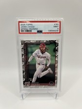 2025 Topps Series 1 - James Wood #181 Spring Training (RC) PSA9 MINT