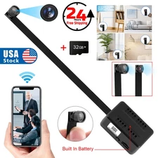 4K DIY Cam HD 1080P Wireless WiFi Security Mini Micro Pinhole Screw Cam DVR