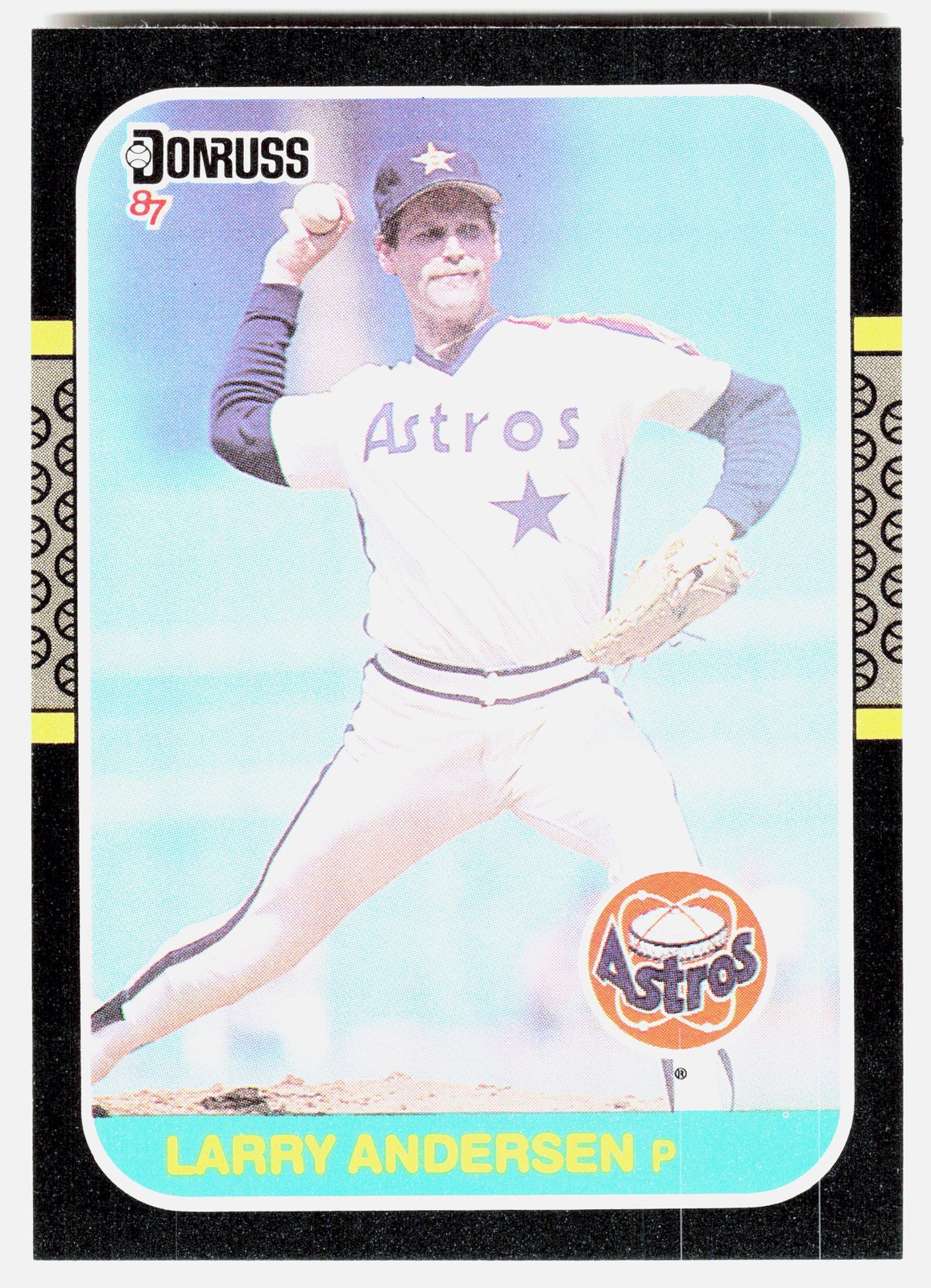1987 Donruss #640 Larry Andersen - NM+