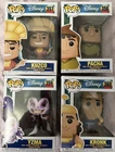 Funko Pop Emperor’s New Groove Lot - Kuzco, Yzma,Pacha,Kronk Vaulted Exclusive