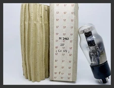 1 Or More NOS Sealed Tungsram CV572 6X5G EZ35 Test Foil Getter Rectifier Tube