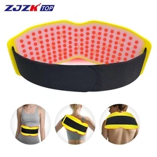 3-in-1 Red Light Therapy Belt 660/850/940nm Back Pain Relief Arthritis Fat Loss