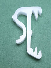 1'' Mini blind single slat hidden valance clip/retainer - 25 clips