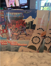 Masters of the Universe Talking View-Master 3D Album He-Man Skeletor Sealed