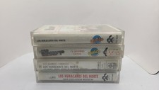 LOS HURACANES DEL NORTE  4 CASSETTE LOT  USED