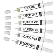 Diamond Polishing Compound Kit of 6 Lapping Paste 80,000 to 5 grams