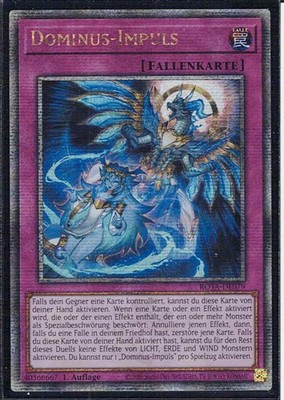 Yu-Gi-Oh ROTA-DE079 Dominus Impulse Quarter Century Secret Rare NM/Mint DE.