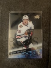 2020-21 Upper Deck Extended Rookie Young Guns Clear Cut REESE JOHNSON #725