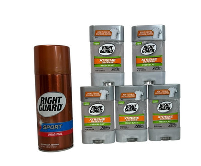 Right Guard Sport Aerosol, Right Guard Xtreme Defense Fresh Blast Deod