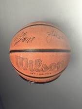 Jamal Murray And Nikola Jokic Signed basketball