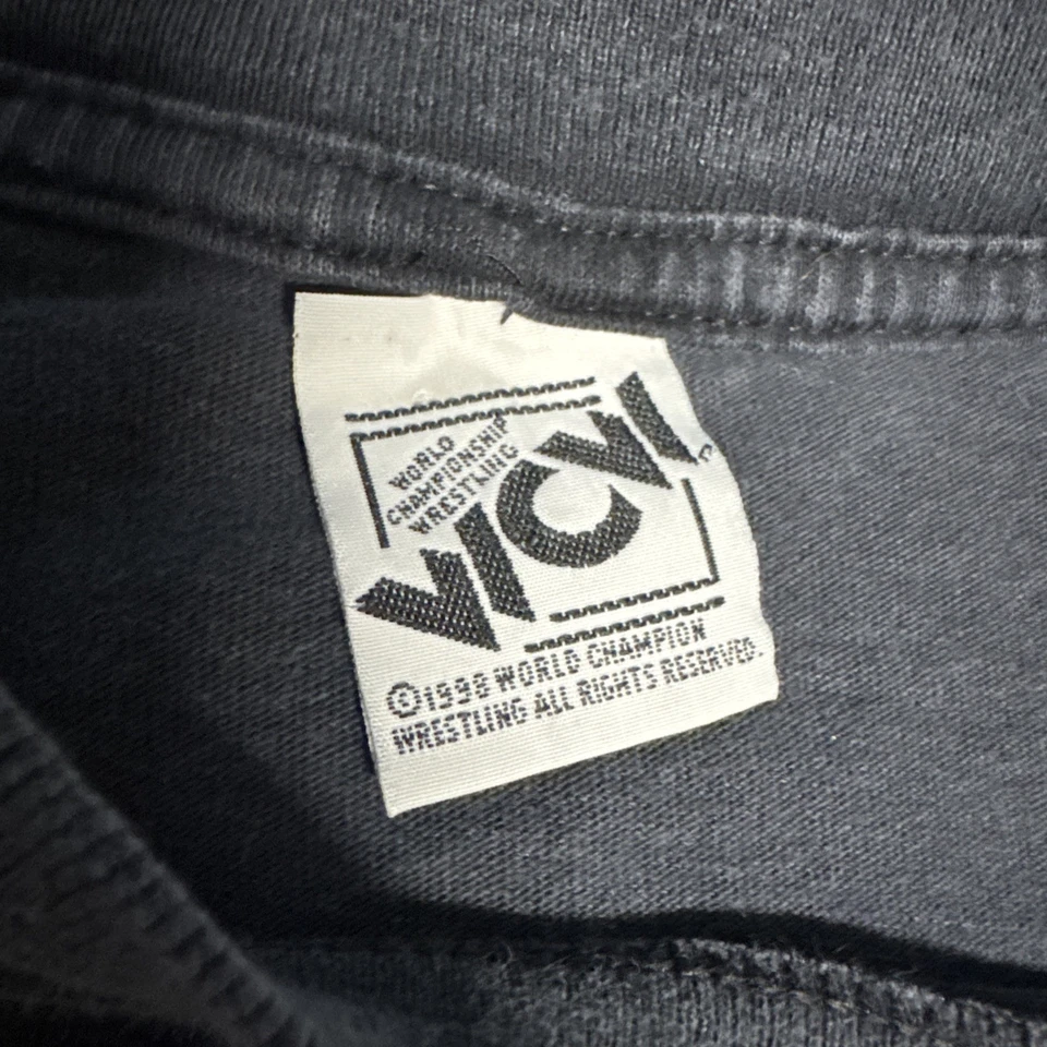 Camisa de Lucha WCW Sting Out of the Darkness 1999 Talla Vintage VER MEDIDAS Foto 4 de 4