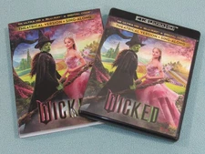 WICKED (4K Ultra HD/Blu-Ray/Digital, 2-Disc Set) ~w/SLIPCOVER~ Theatrical & Sing