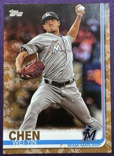 2019 Topps - Wei-Yin Chen #479 Memorial Day Camo /25 Marlins