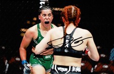 Puja Tomar ' The Cyclone' Strawweight UFC MMA Fighter Signed 12x8 Photo + COA