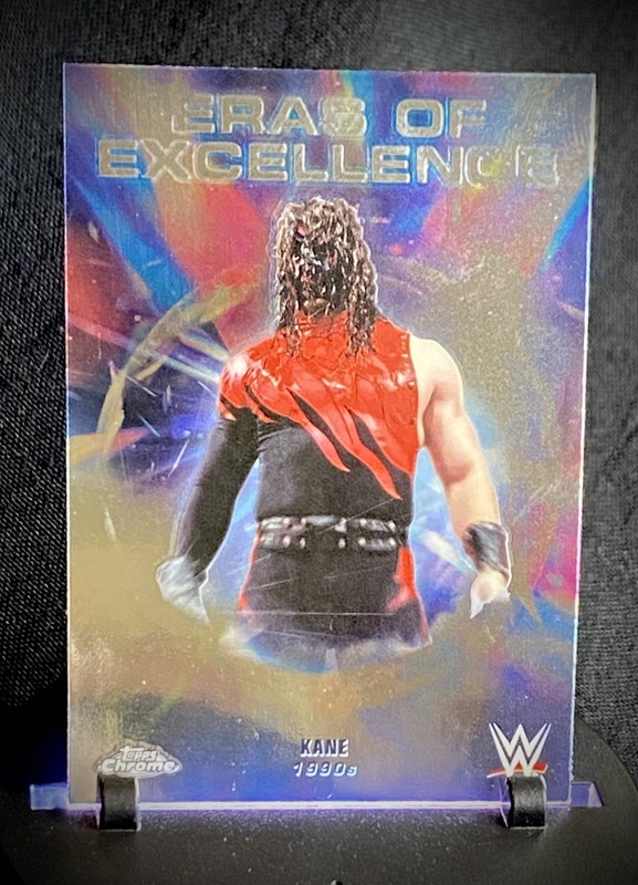 2026 Topps Chrome WWE - Eras of Excellence Kane #ERA-8 Refractor