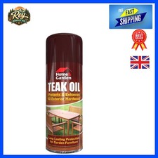 Teak Oil Spray 400ml - Ultimate Protection for Hardwood & Softwood Furniture 27.38 per litre