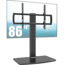 Universal TV Stand/Base Tabletop TV Stand with Wall Mount for 40 to 86 inch 5...