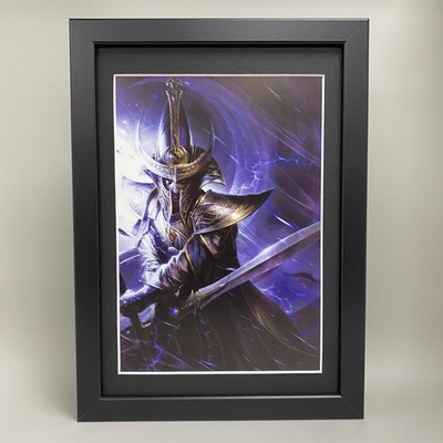 TECLIS GERAHMTES KUNSTSCHWERT VON CALEDOR HOCHELFEN WARHAMMER AGE OF SIGMAR ALTE WELT