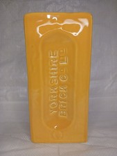 Stolen form Yorkshire Brick Co LTD Ceramic Vase Ornament - Yellow