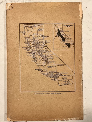 Soil Survey of The Eureka Area, California - 1925 w/LG Color Map - Picture 4 of 7